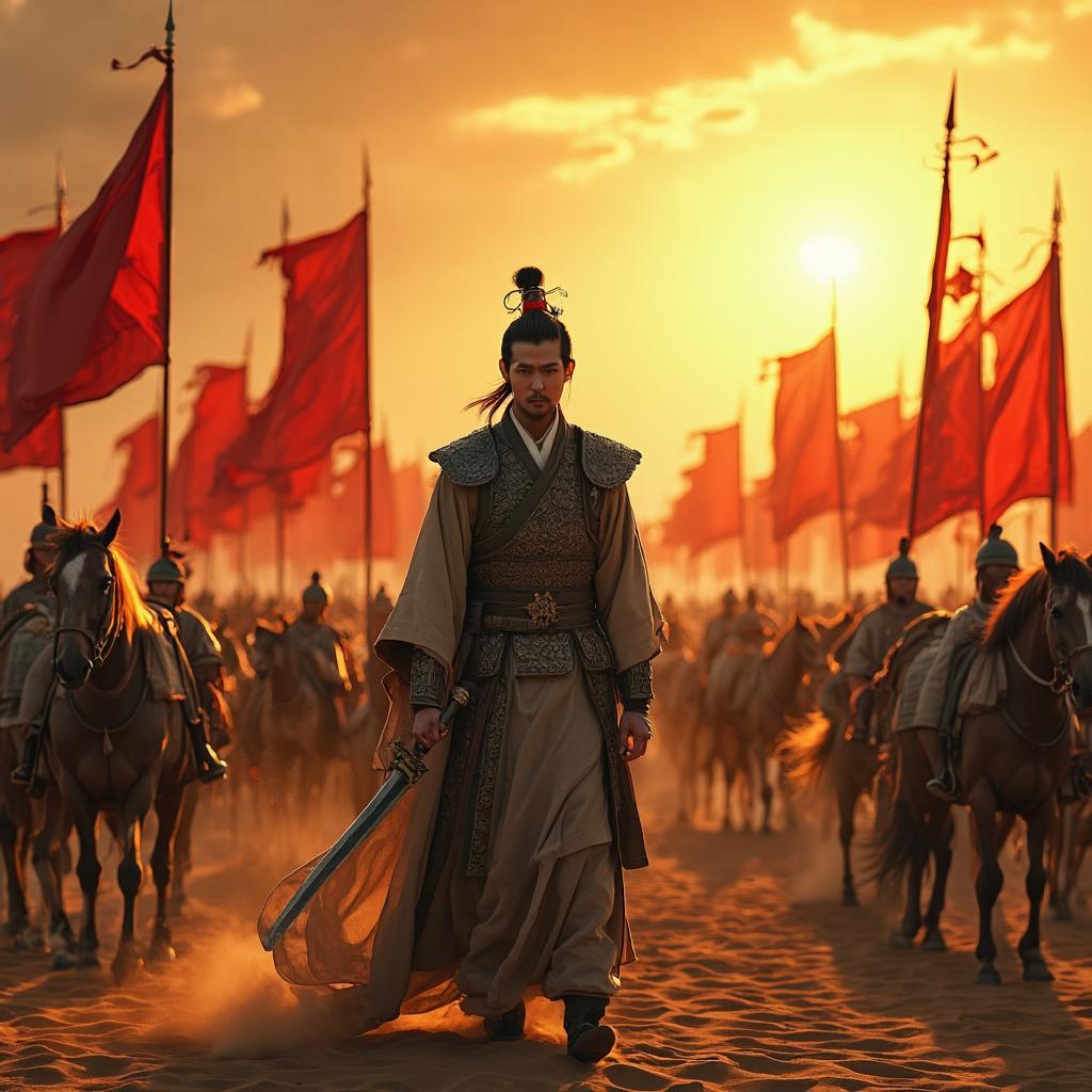 前出塞 - 诗意画境