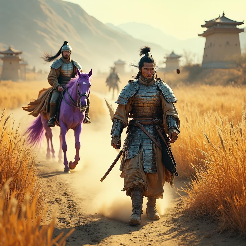 塞上曲 - 诗意画境